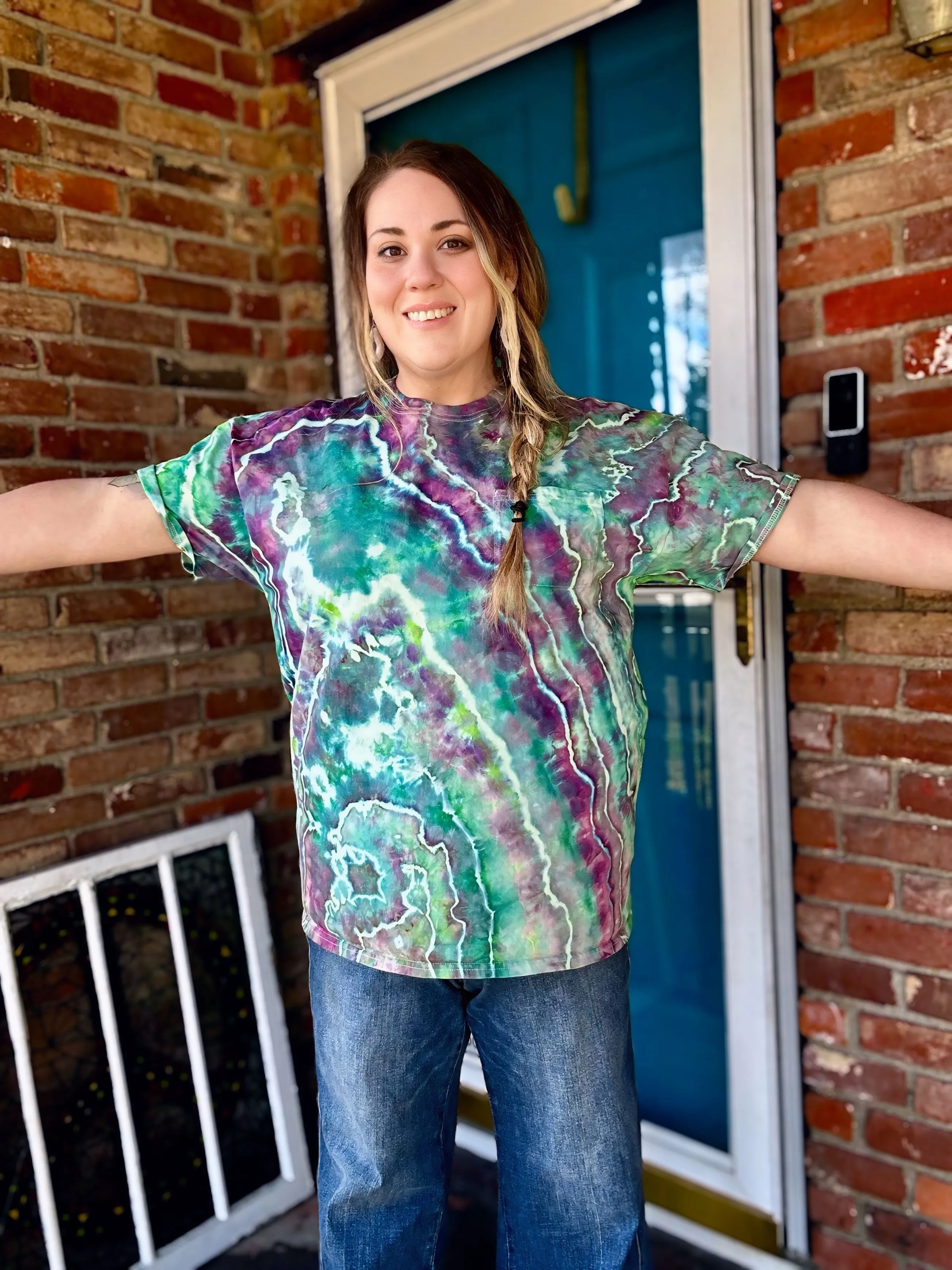 2XL “Mermaid Dreams” pocket tee