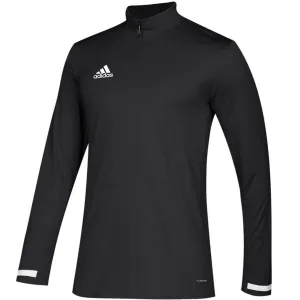 Adidas T19 1/4 Zip Men's Long Sleeve Top Black