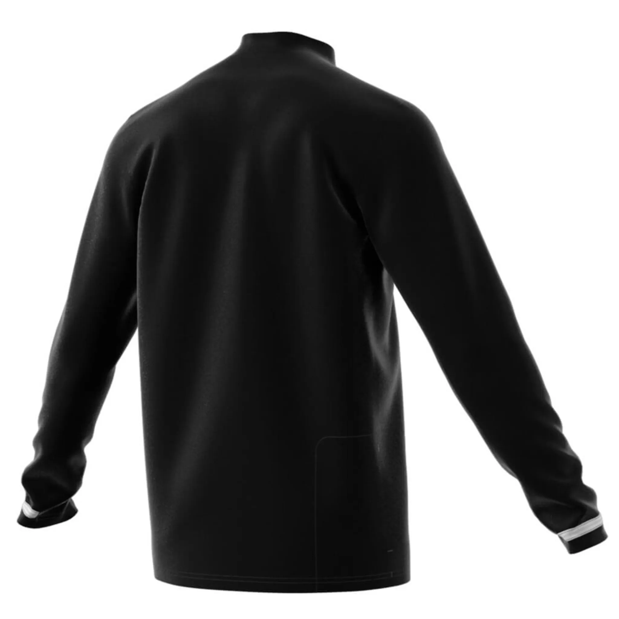 Adidas T19 1/4 Zip Men's Long Sleeve Top Black