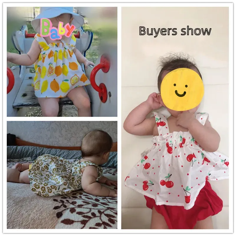 Adorable Baby Girl Summer Dress Set