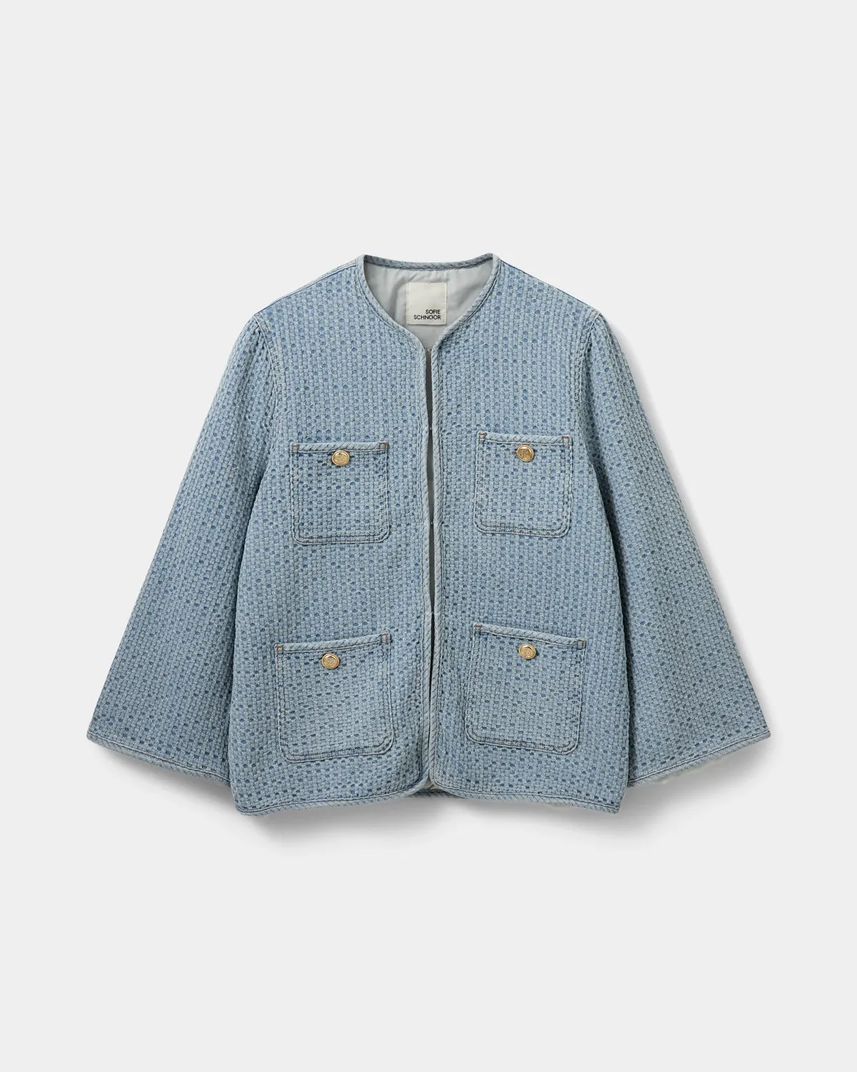 ALAJASW JACKET - Light blue