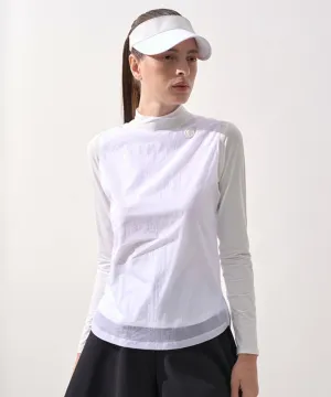 Anell Golf Cooling Stretch Cover Top - White