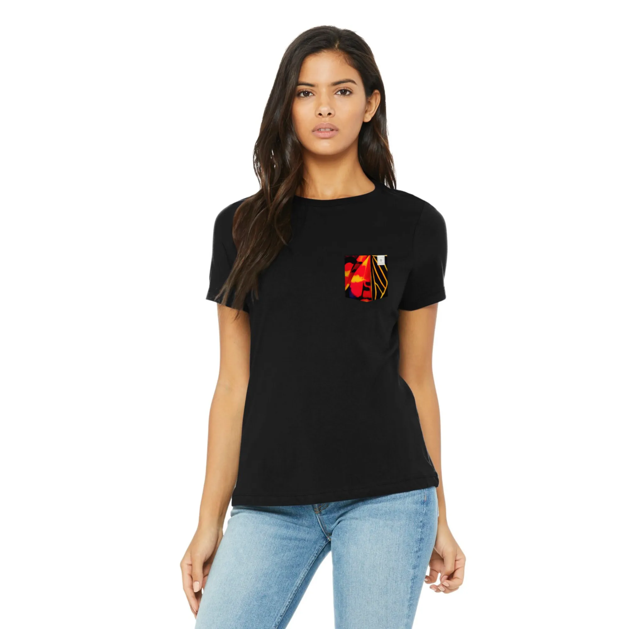 Anisocelis Flavolineata Women's Pocket Tee