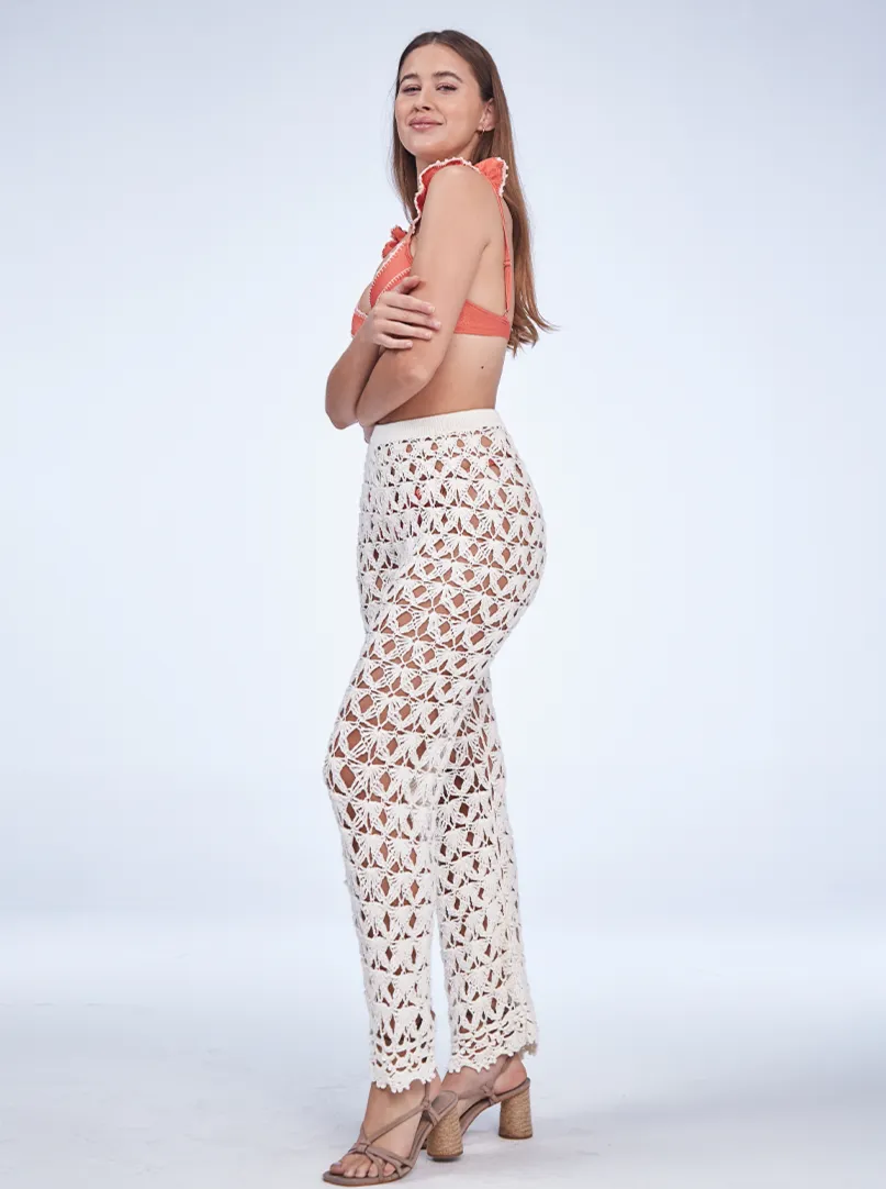 April Crochet Pants