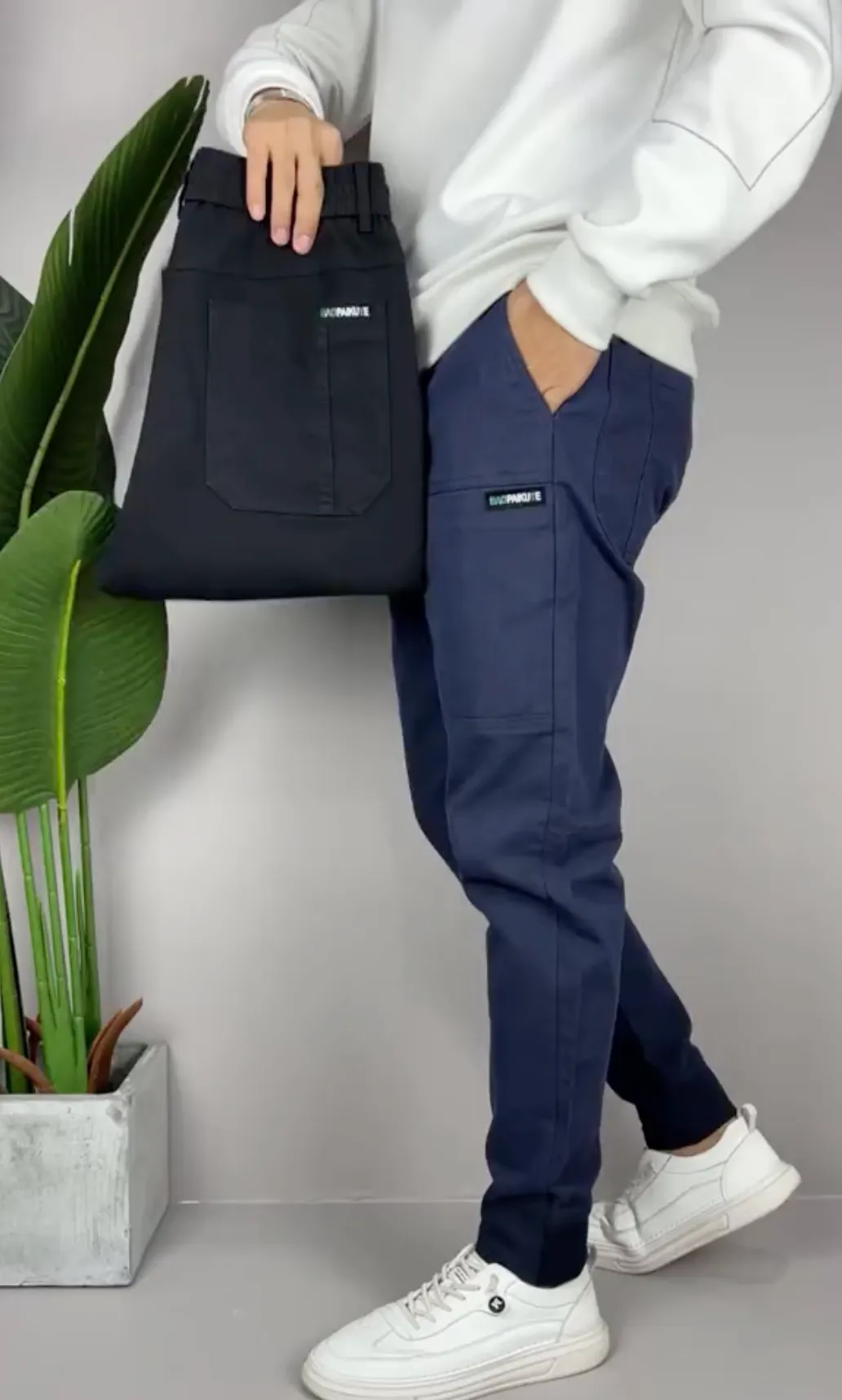 Astretto Stretch Cargo Pants