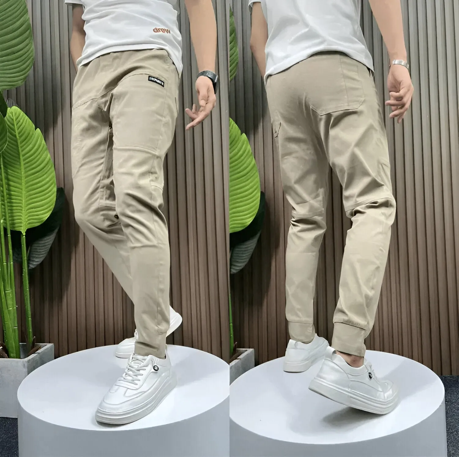 Astretto Stretch Cargo Pants