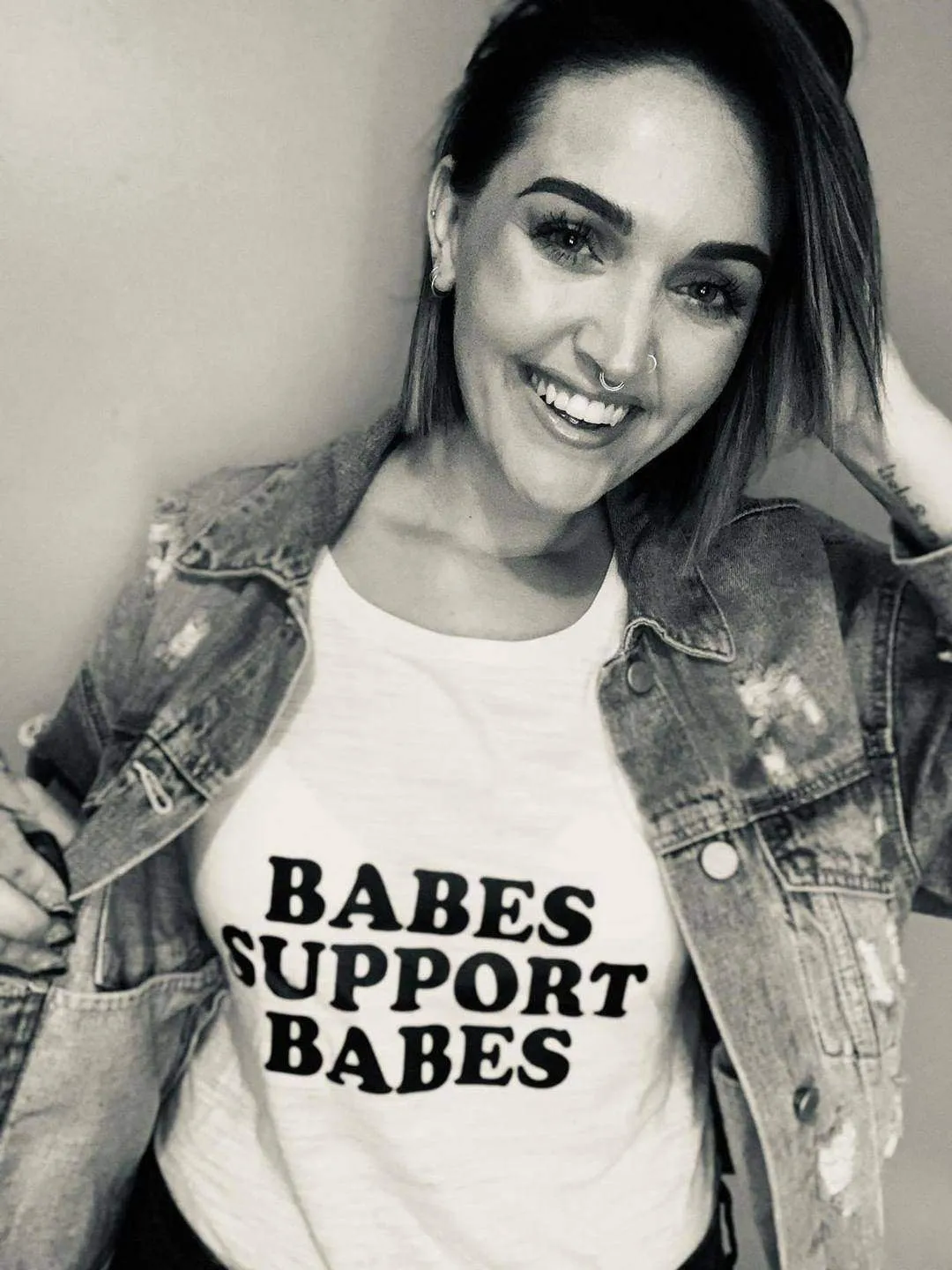 Babes Support Babes - Boyfriend Tee