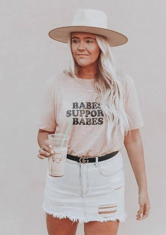 Babes Support Babes - Boyfriend Tee