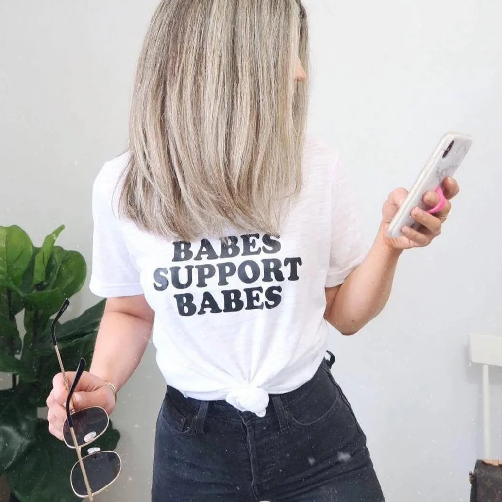 Babes Support Babes - Boyfriend Tee