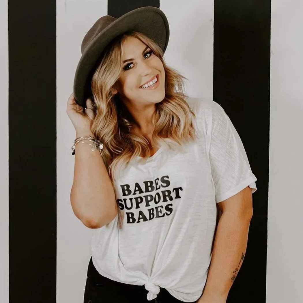 Babes Support Babes - Boyfriend Tee