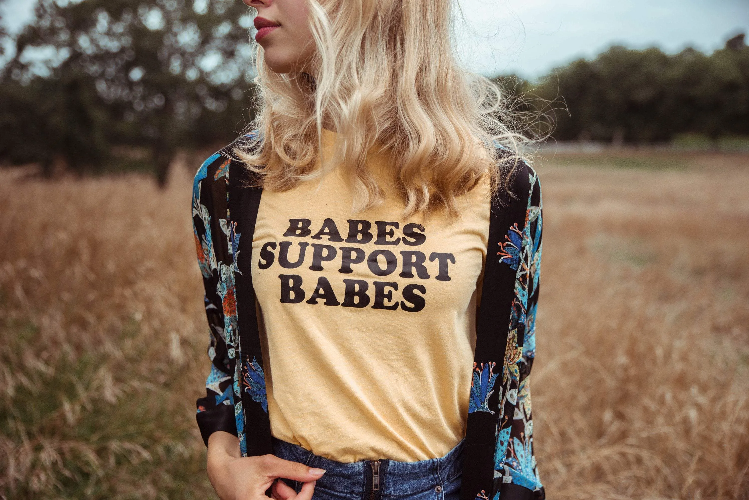 Babes Support Babes - Boyfriend Tee