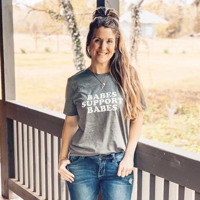 Babes Support Babes - Boyfriend Tee