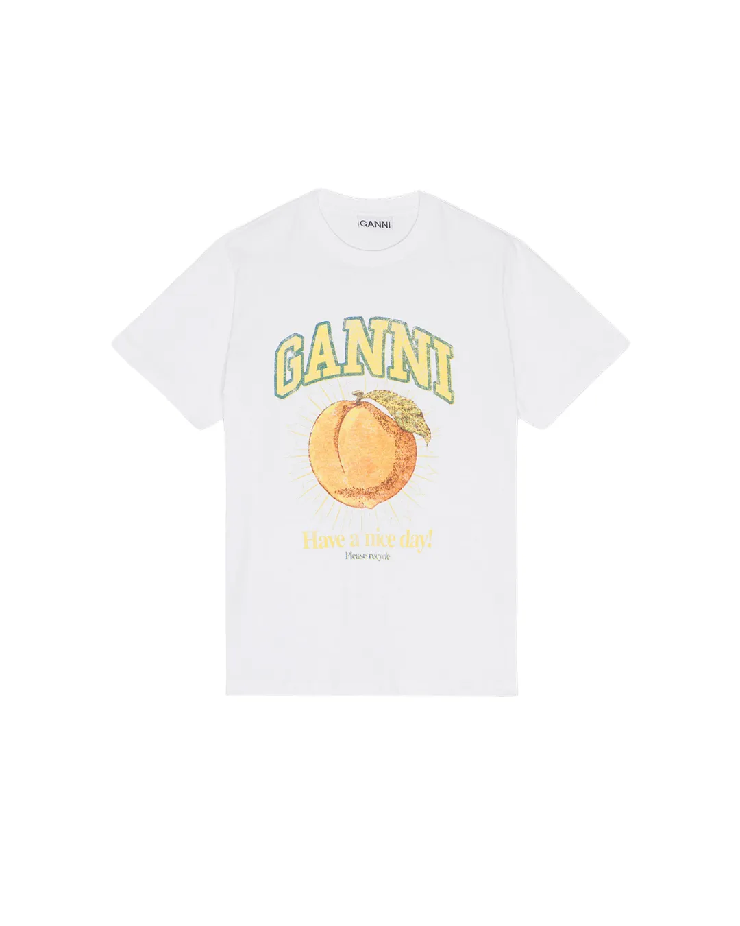 BASIC JERSEY PEACH RELAXED T-SHIRT