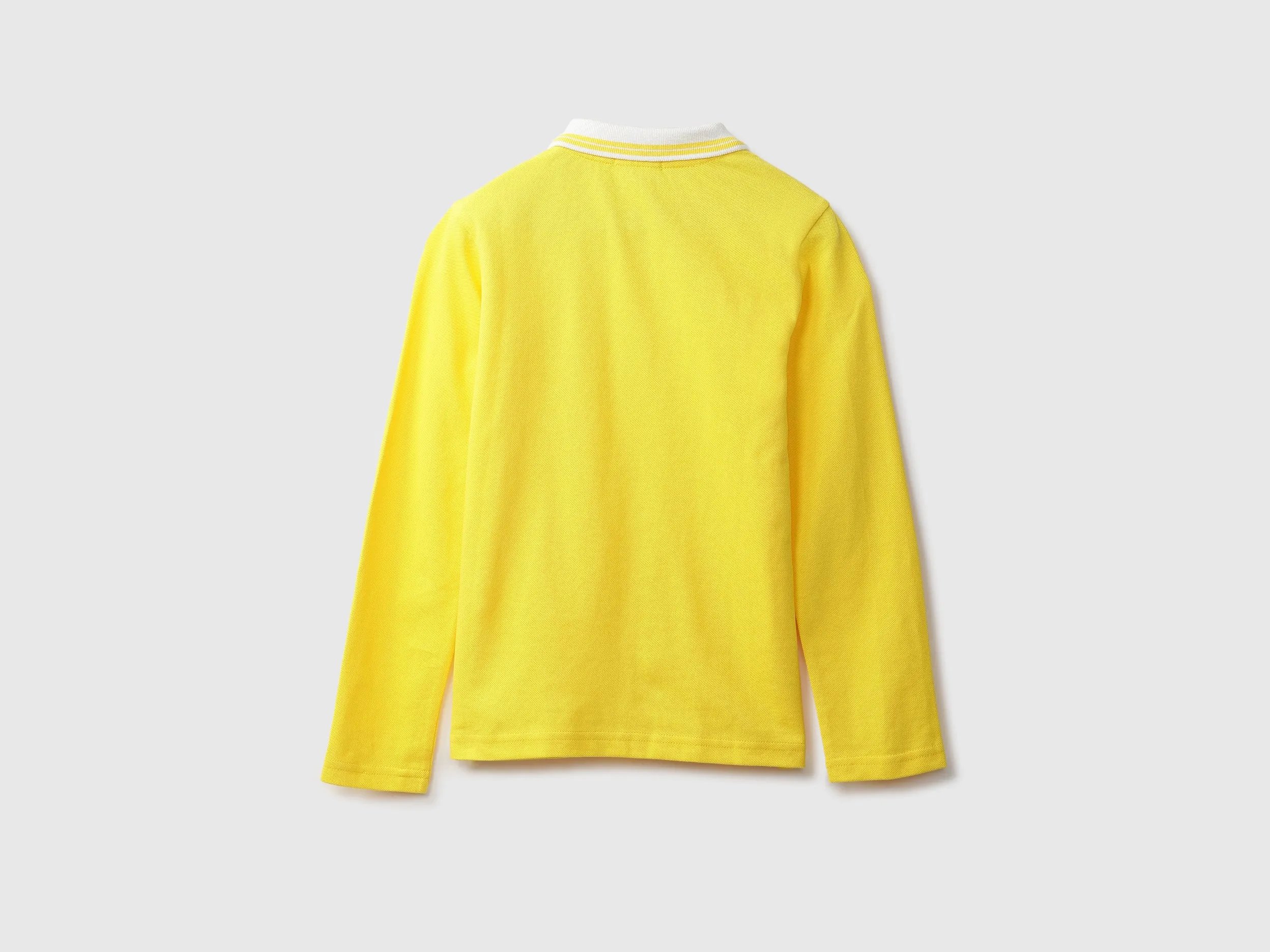 Basic Yellow Polo T-Shirt