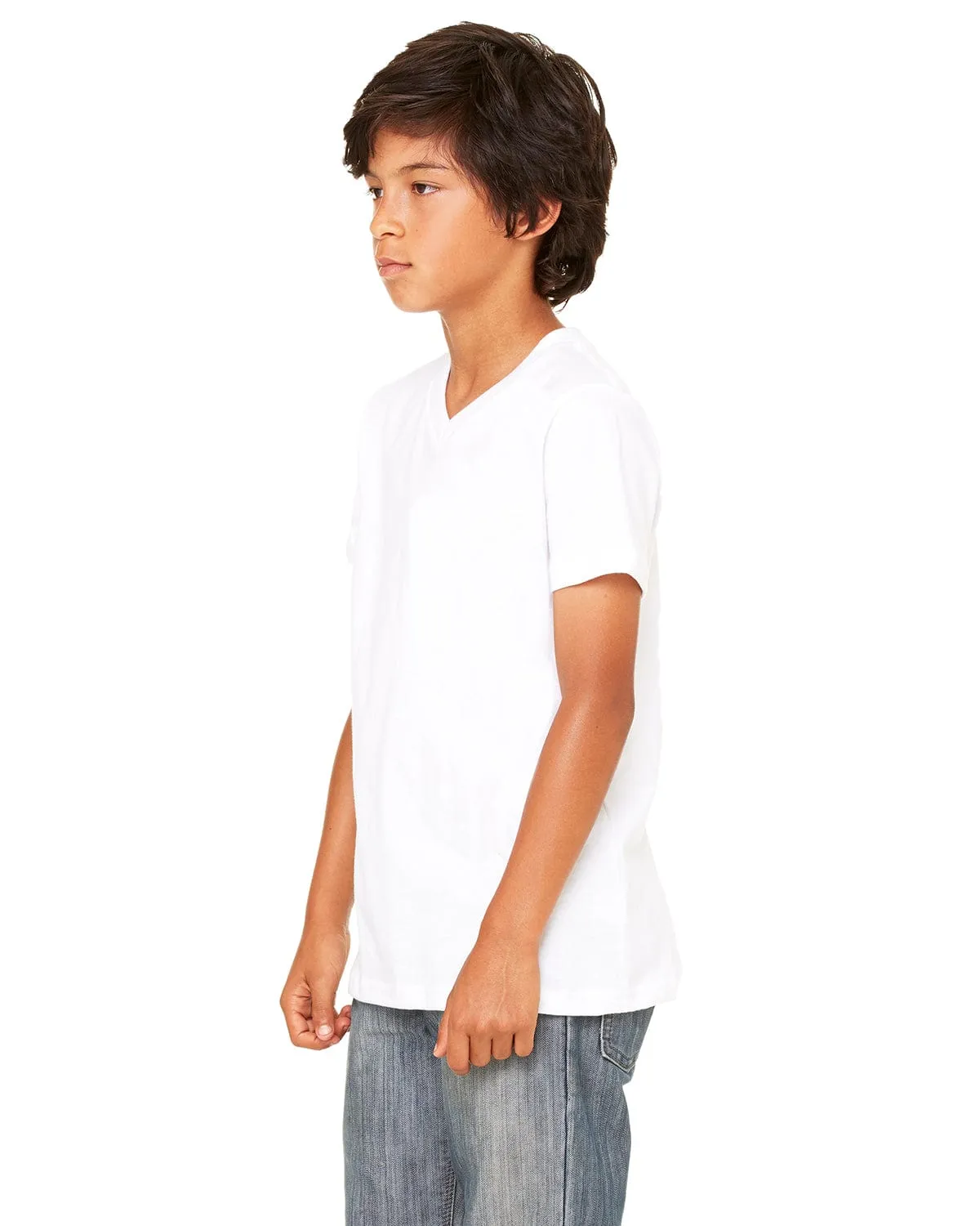 Bella Canvas Youth V-Neck T-Shirt