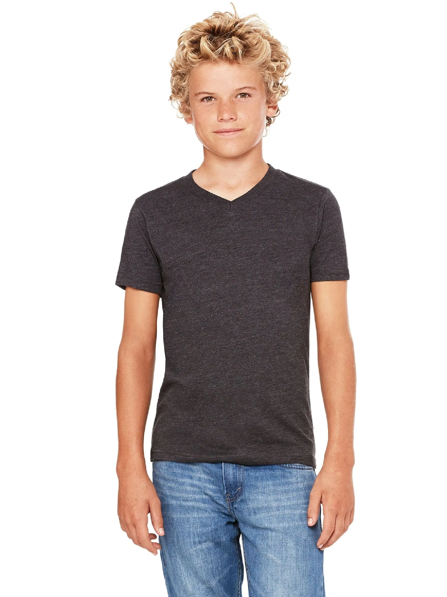 Bella Canvas Youth V-Neck T-Shirt