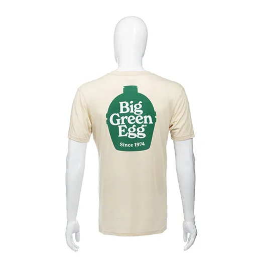 Big Green Egg Men's Bone T-Shirt - Medium