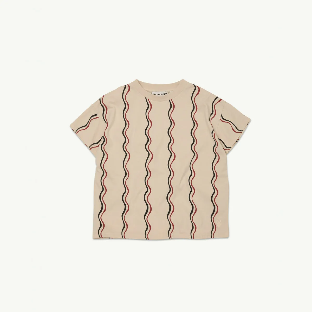 Birch Squiggle Loose Tee