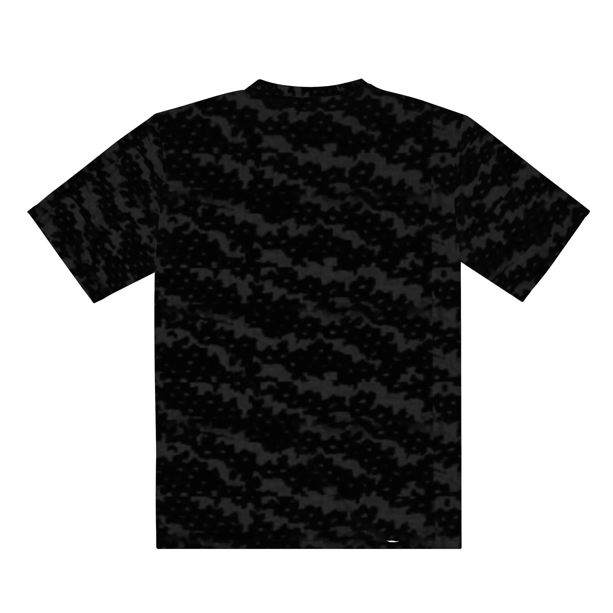 Black Grey Pattern All Over Print Men/ Unisex Premium T-shirt