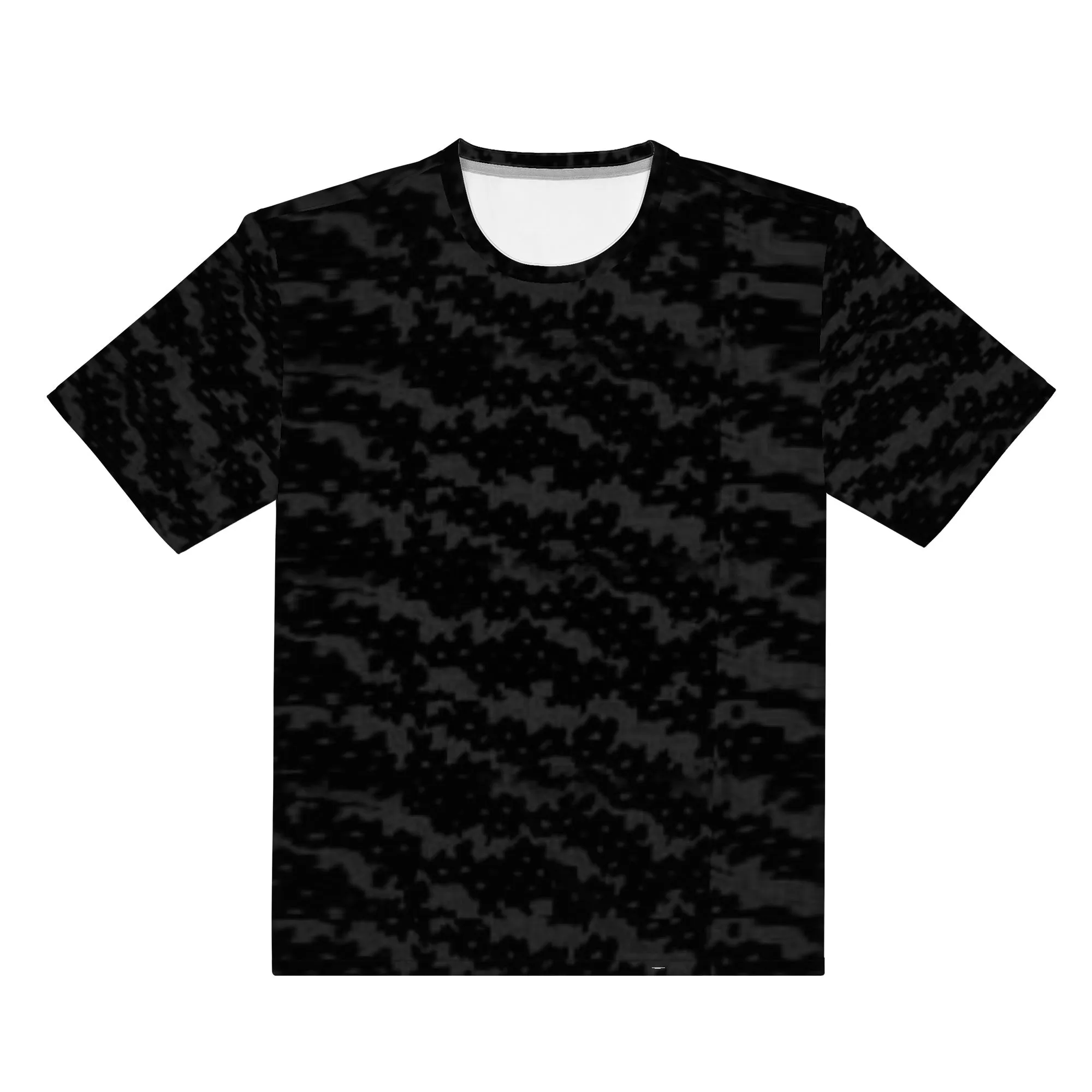 Black Grey Pattern All Over Print Men/ Unisex Premium T-shirt