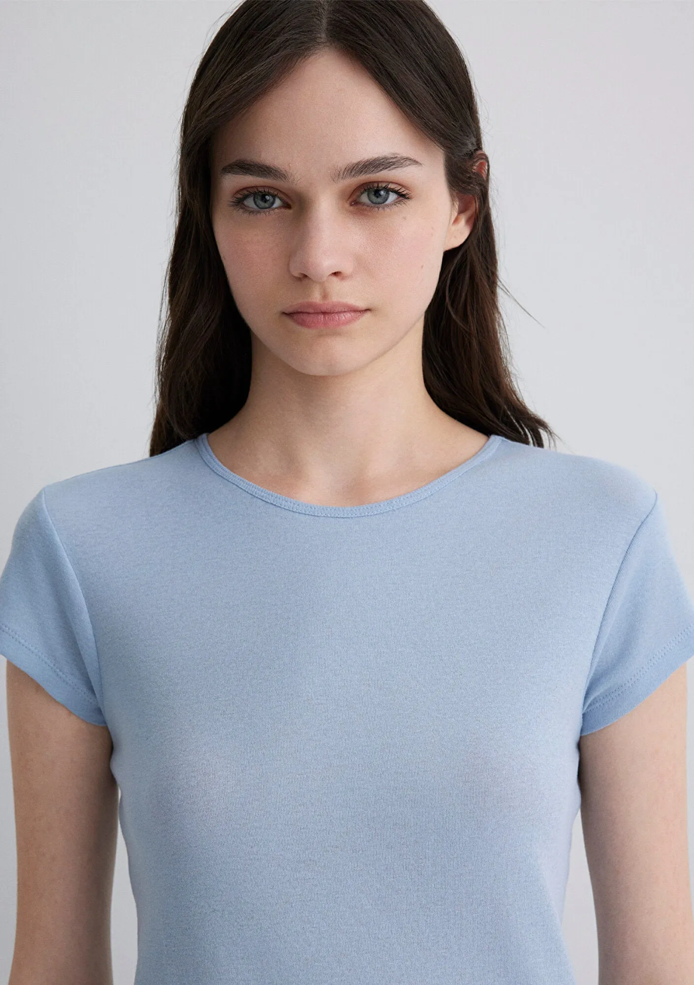 Blue Basic T-Shirt