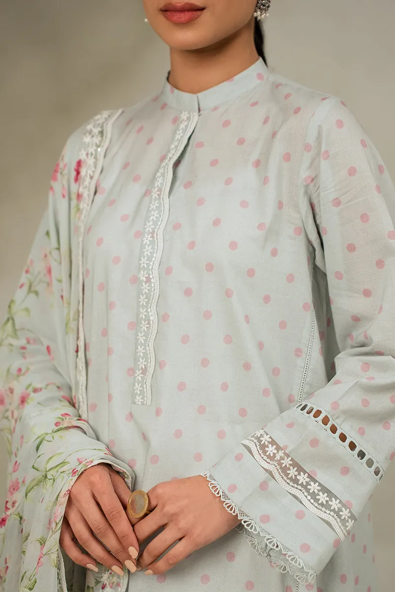 BLUE HAZE-2 PIECE (SHIRT & DUPATTA)