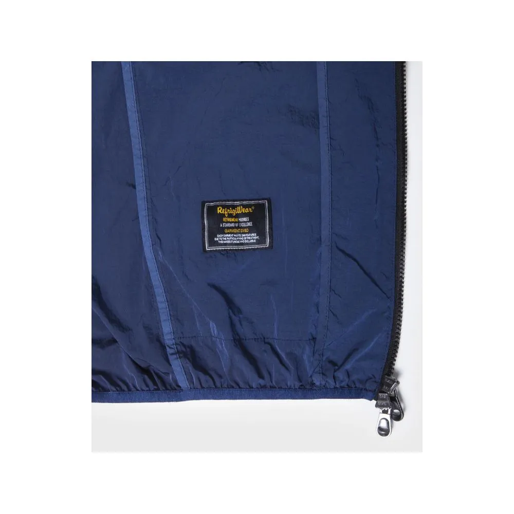 Blue Polyamide Men's Summer Jacket