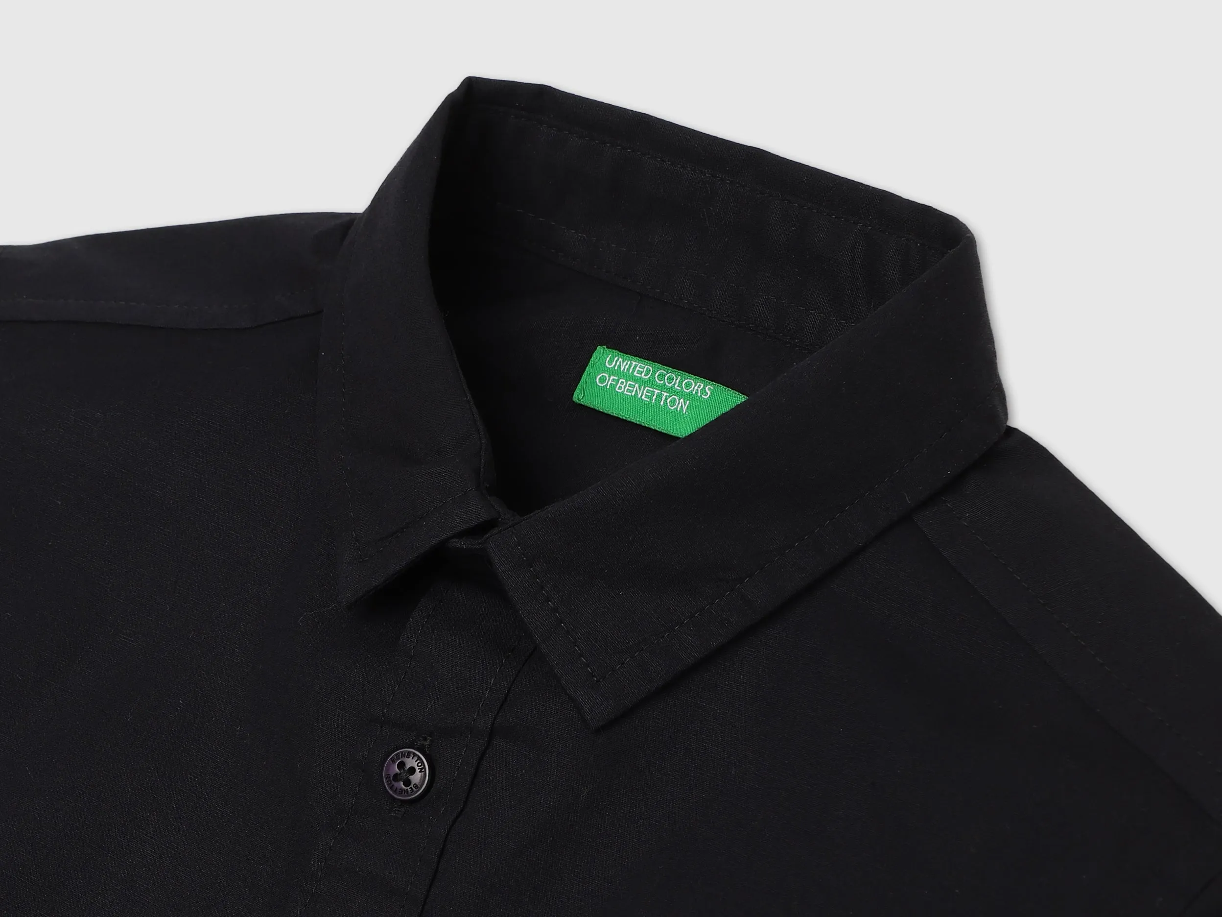 Boys Long Sleeve Solid Shirt