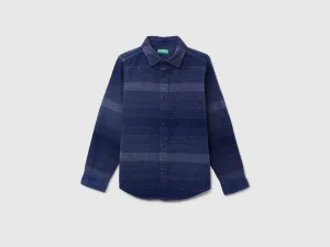 Boys Long Sleeve Stripe Shirt