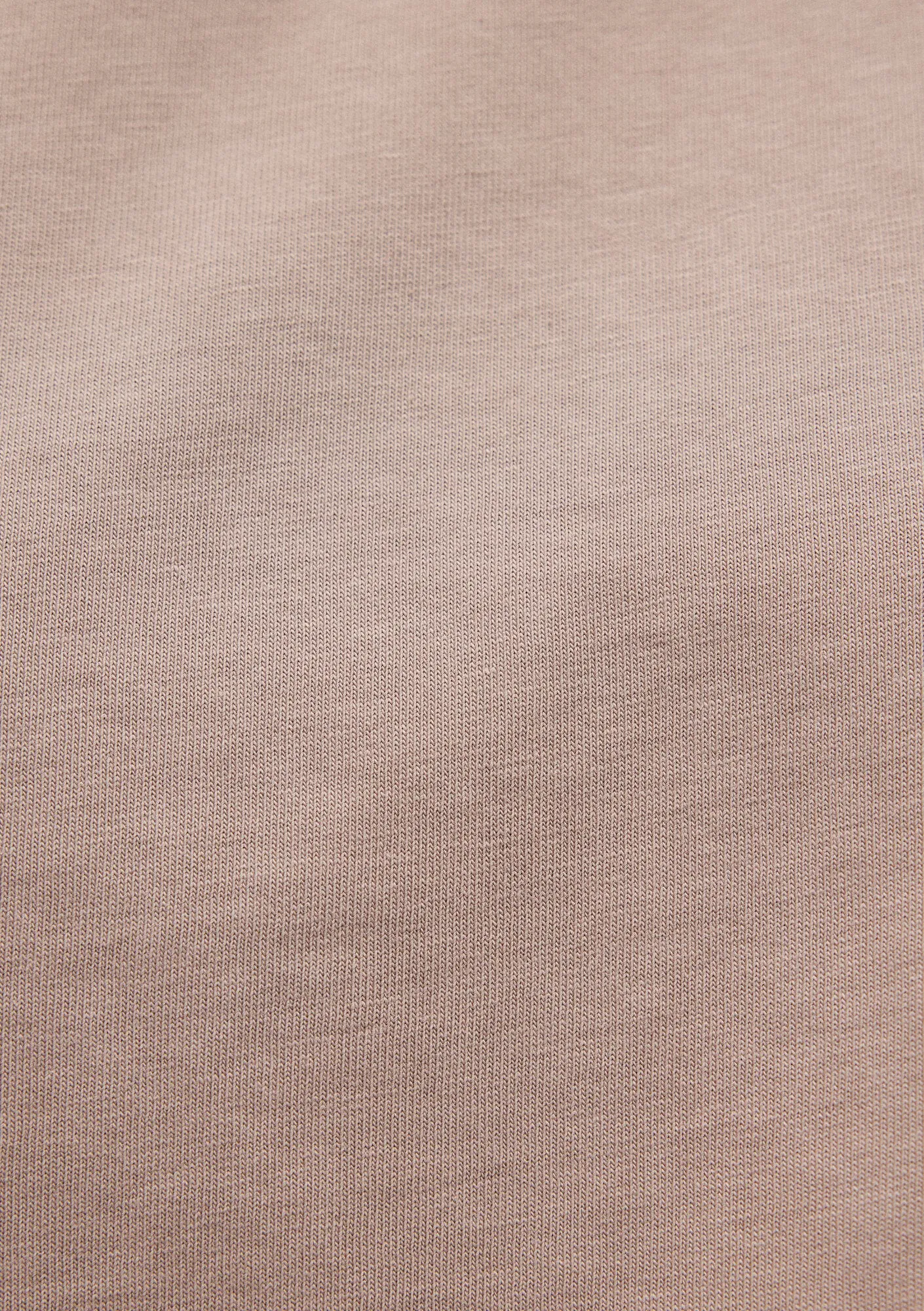Brown Basic Crop T-Shirt