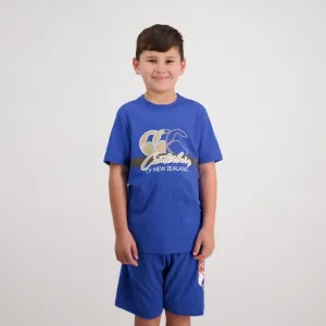 Canterbury Kids Clash T-Shirt - Turkish Sea