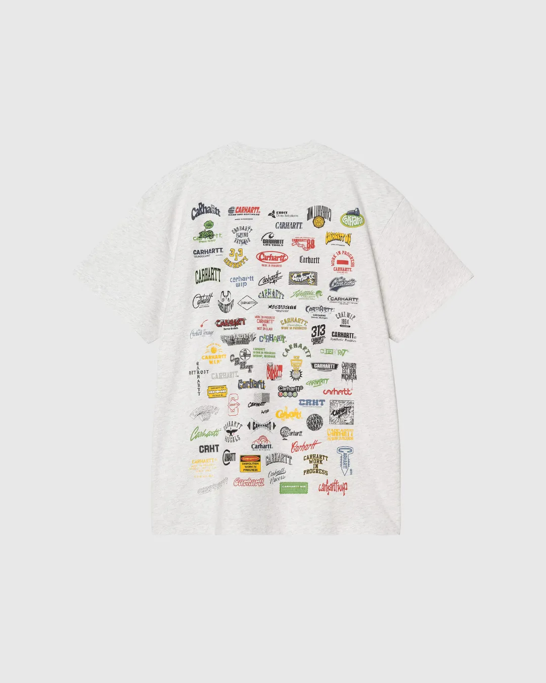 Carhartt WIP Tee - Logo - Ash Grey