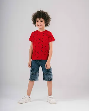 Cars Printed Boys T-shirt