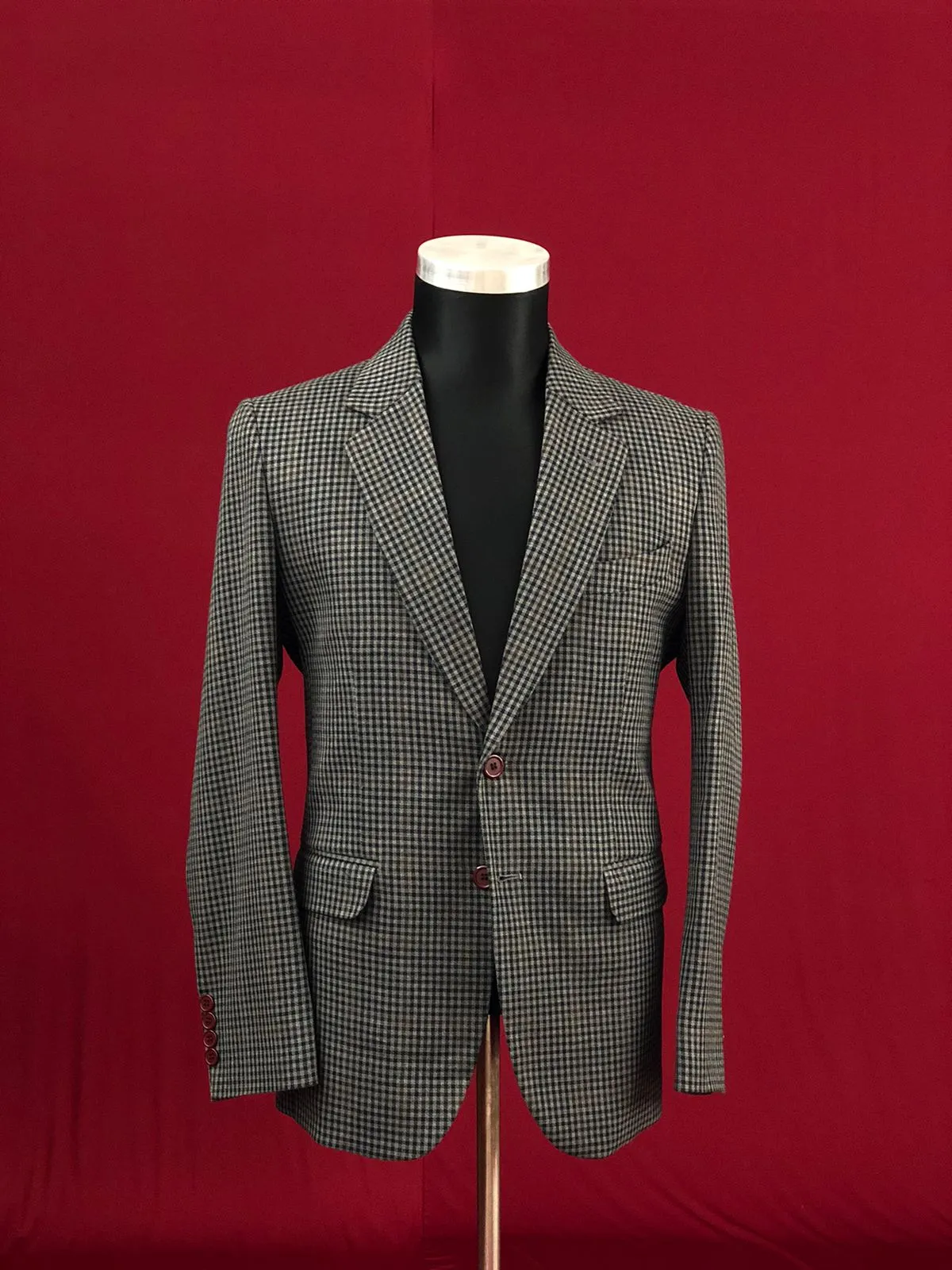 Cedar Plaid Blazer