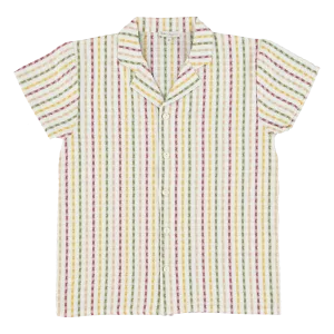 Cesar summer stripe shirt by Bebe Organic