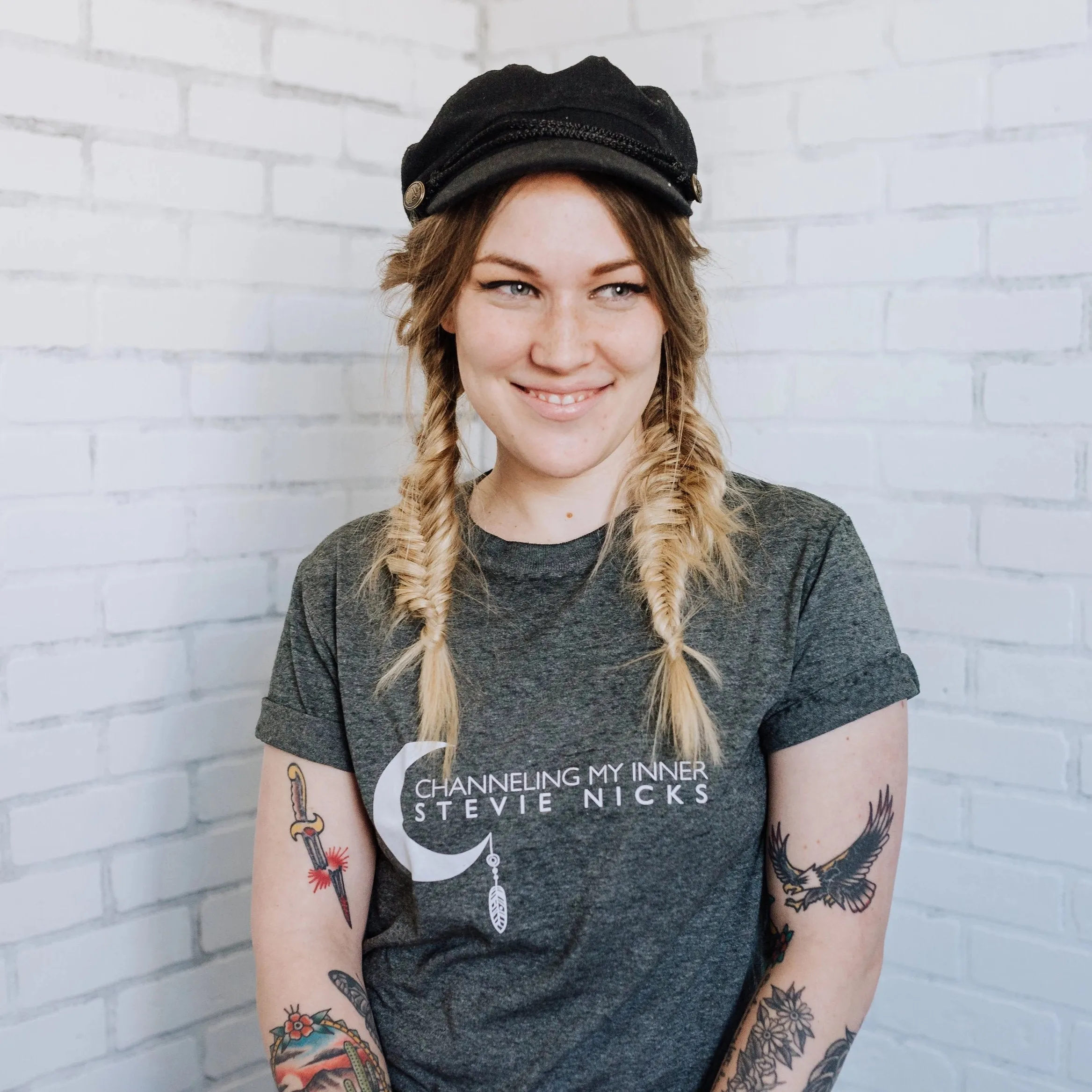 Channeling My Inner Stevie Nicks - Boyfriend Tee