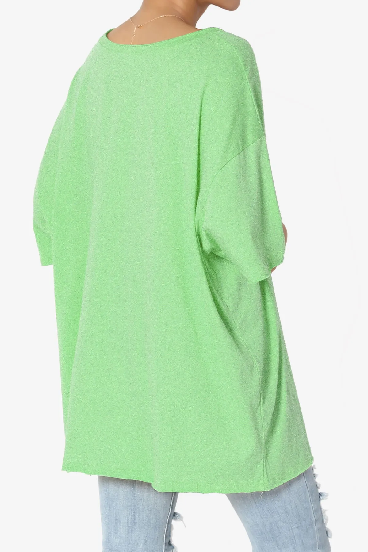 Charlie V Neck Pocket Boyfriend Tee