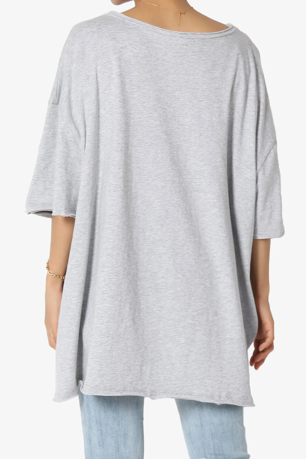 Charlie V Neck Pocket Boyfriend Tee