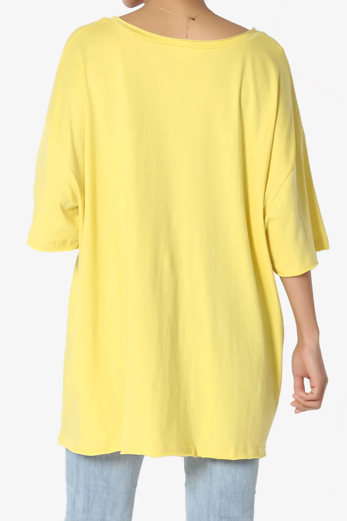 Charlie V Neck Pocket Boyfriend Tee
