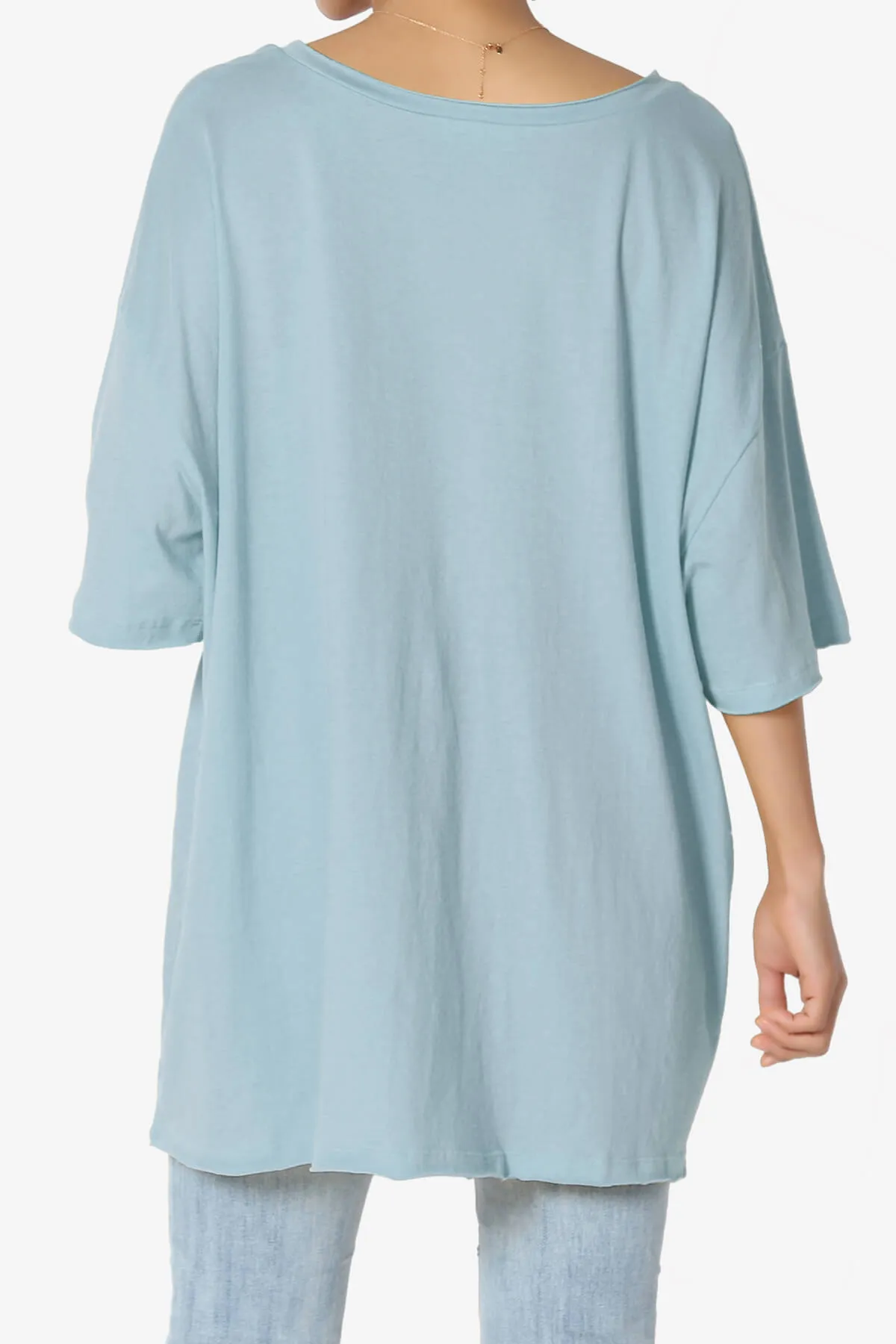 Charlie V Neck Pocket Boyfriend Tee