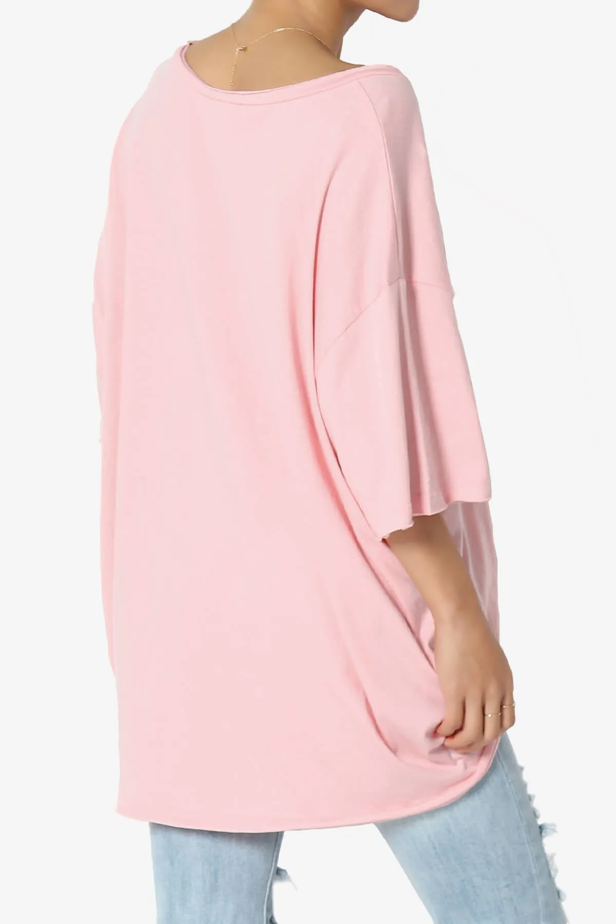 Charlie V Neck Pocket Boyfriend Tee