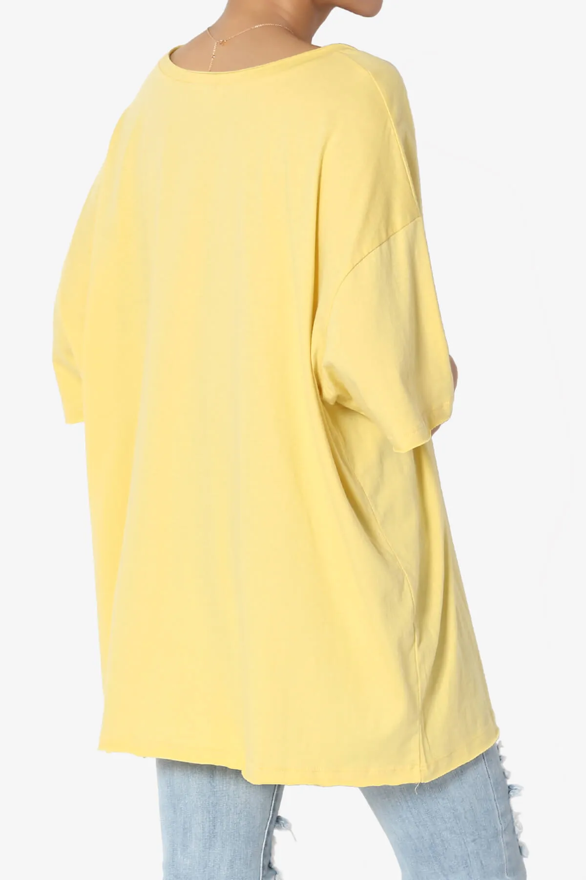 Charlie V Neck Pocket Boyfriend Tee