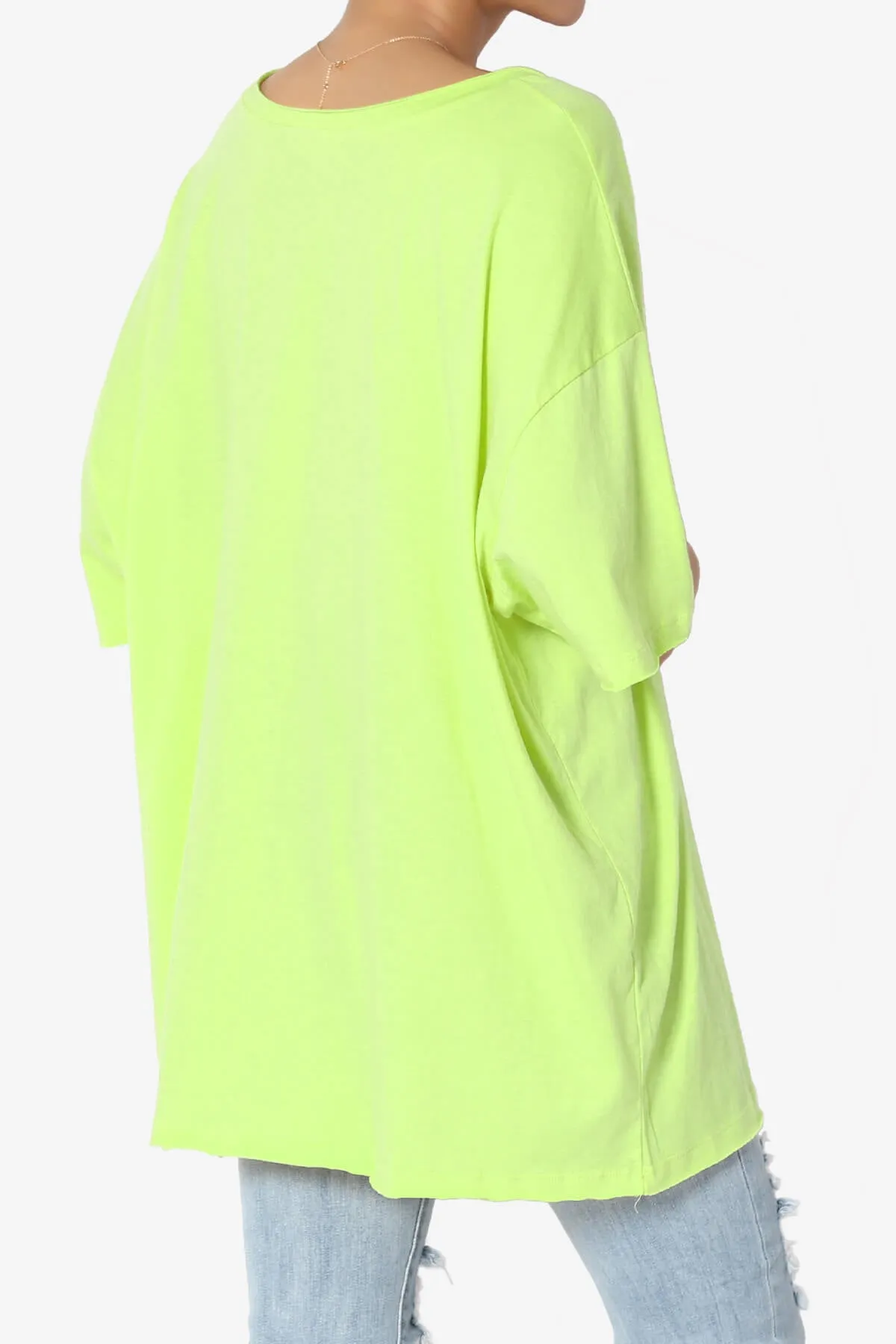 Charlie V Neck Pocket Boyfriend Tee
