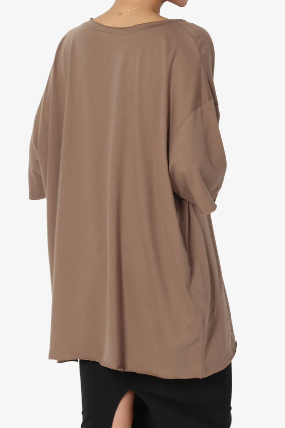 Charlie V Neck Pocket Boyfriend Tee