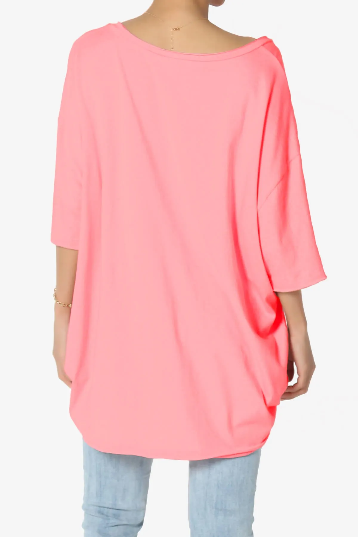 Charlie V Neck Pocket Boyfriend Tee
