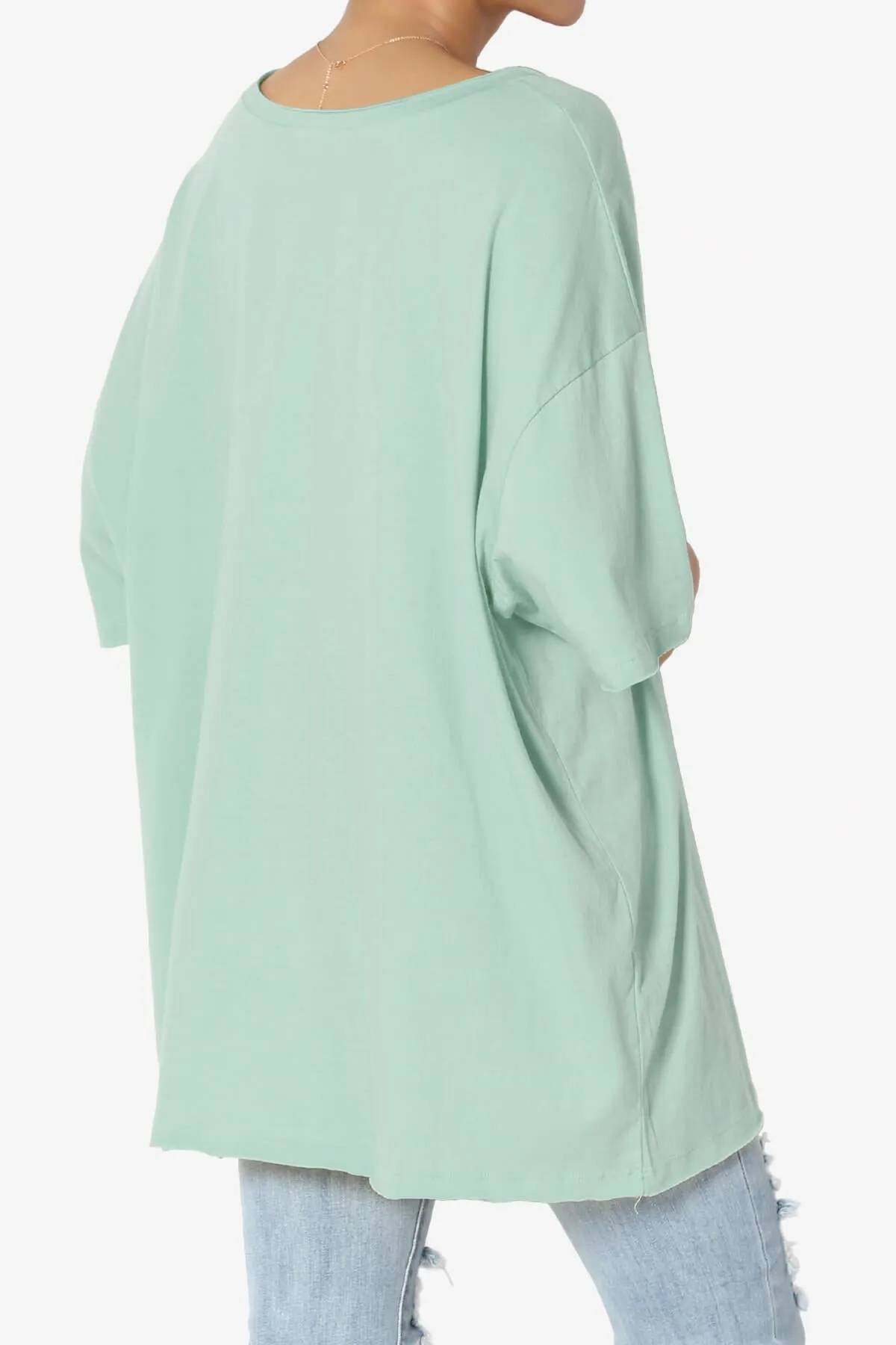 Charlie V Neck Pocket Boyfriend Tee