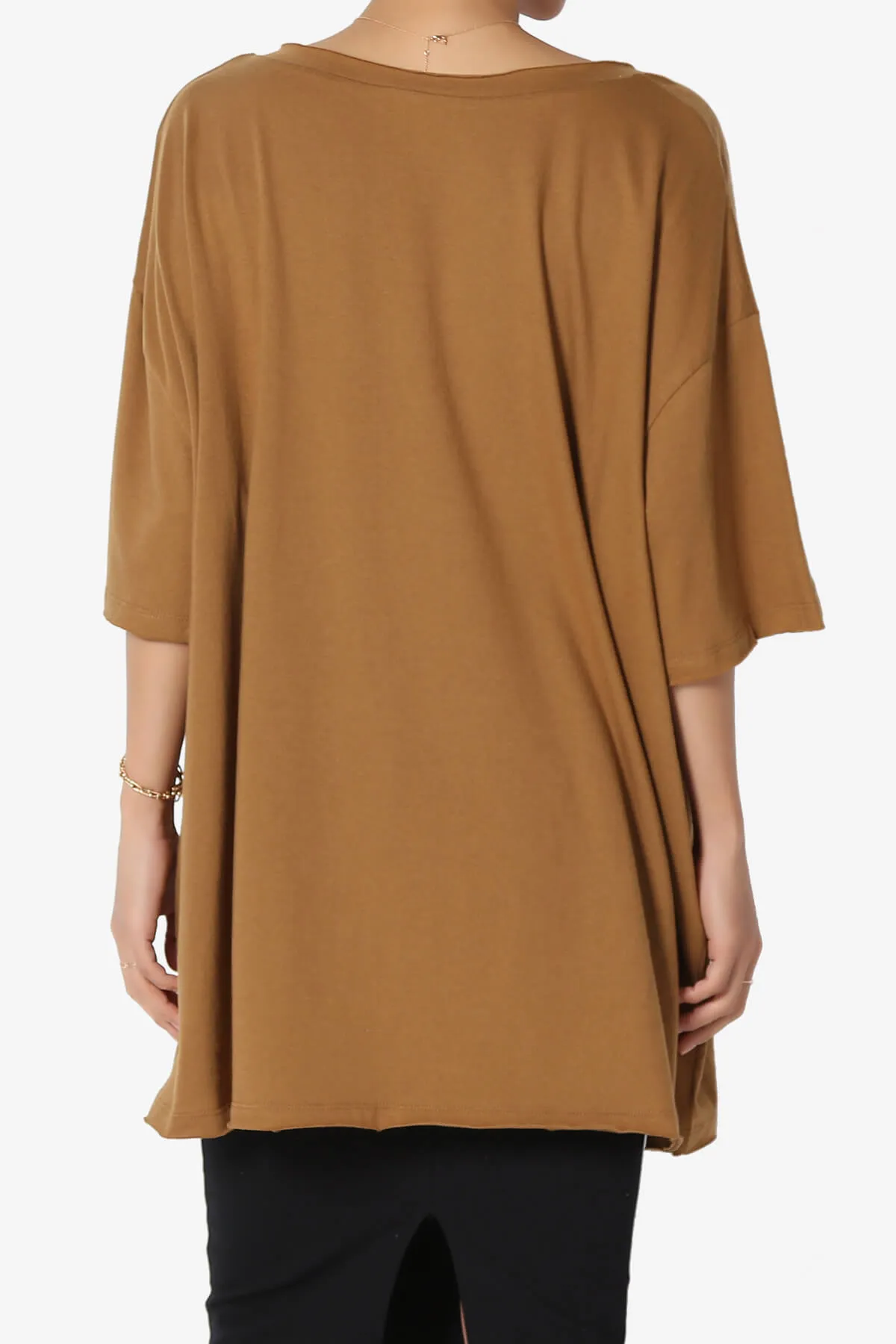 Charlie V Neck Pocket Boyfriend Tee