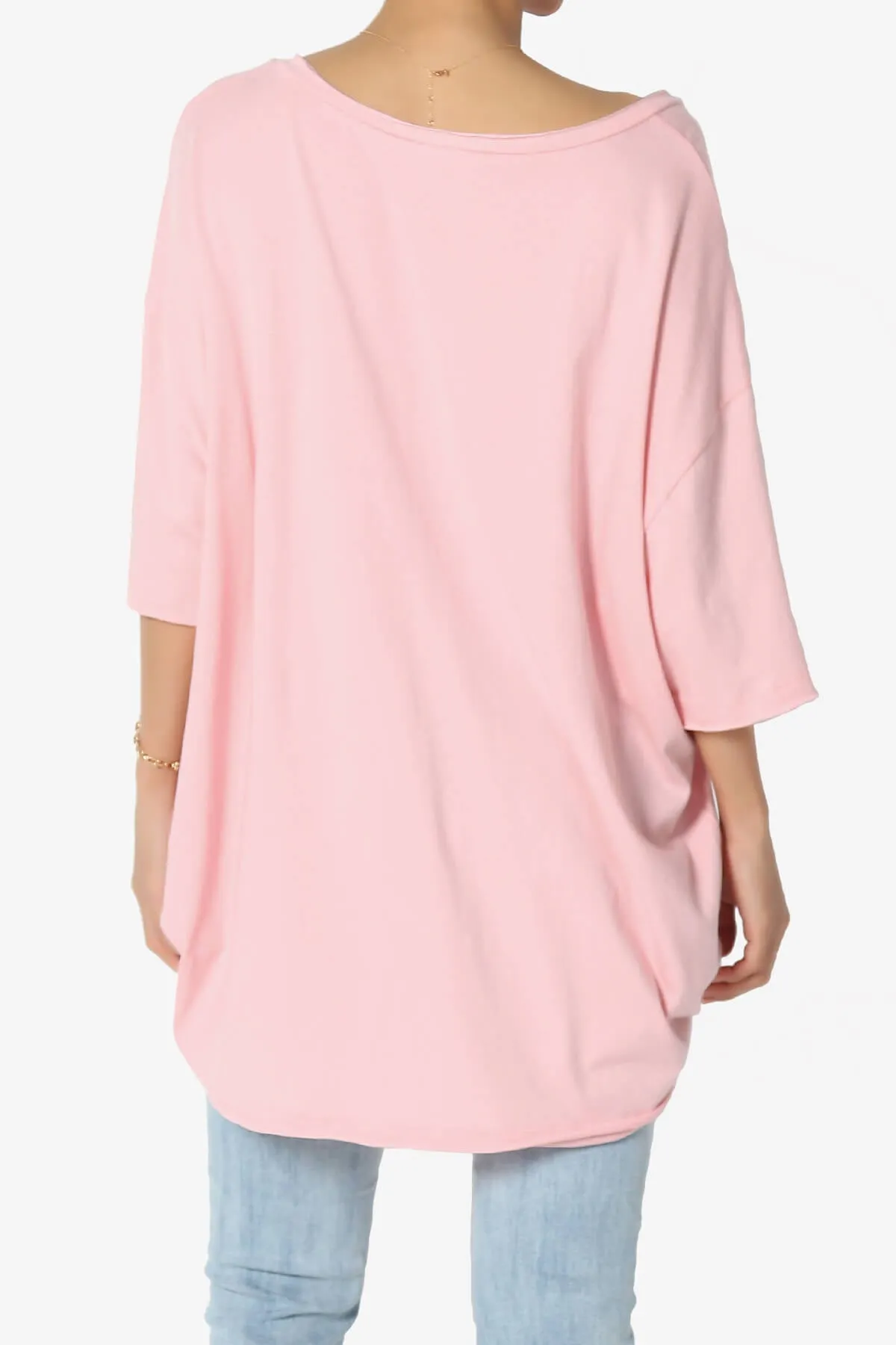 Charlie V Neck Pocket Boyfriend Tee