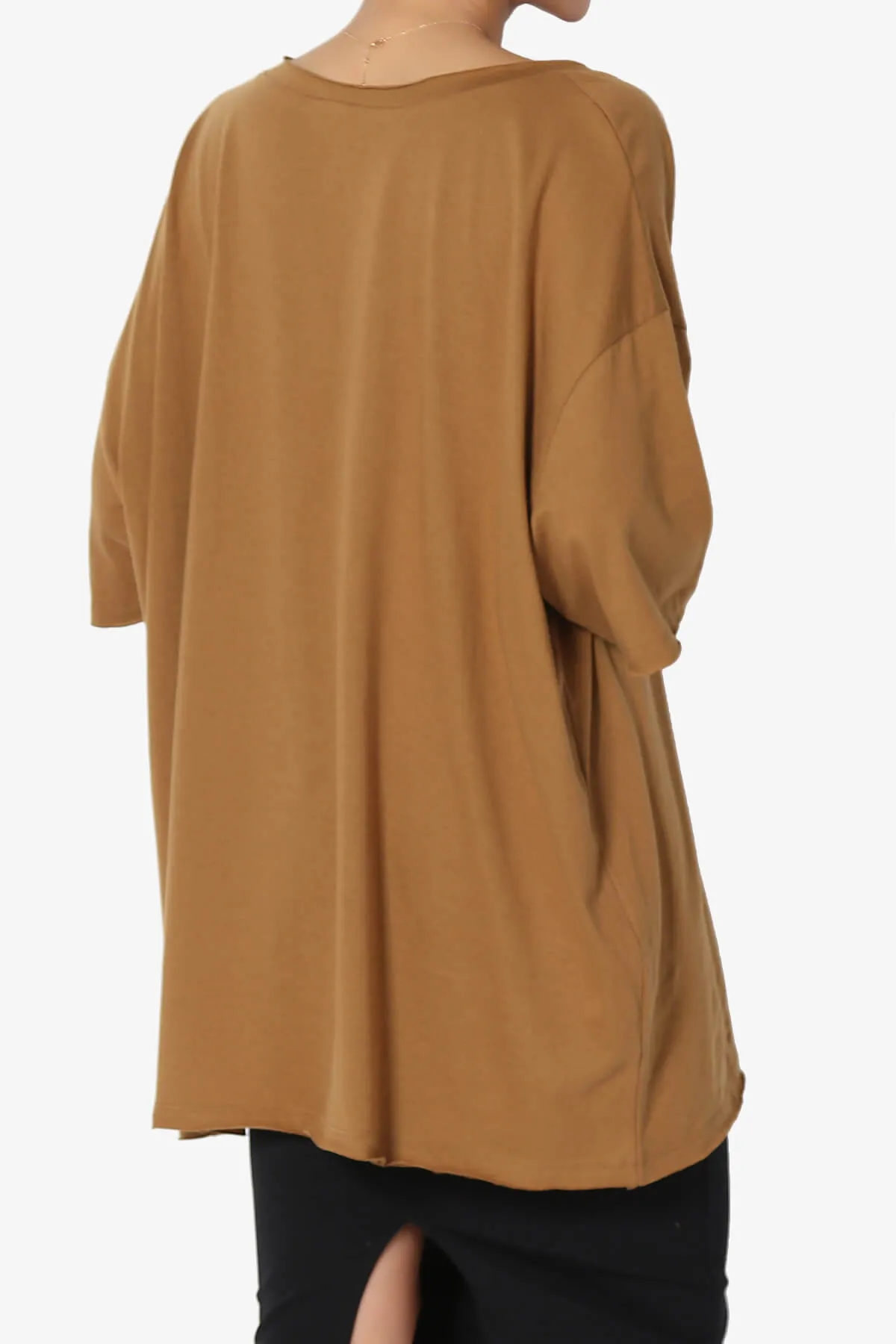 Charlie V Neck Pocket Boyfriend Tee