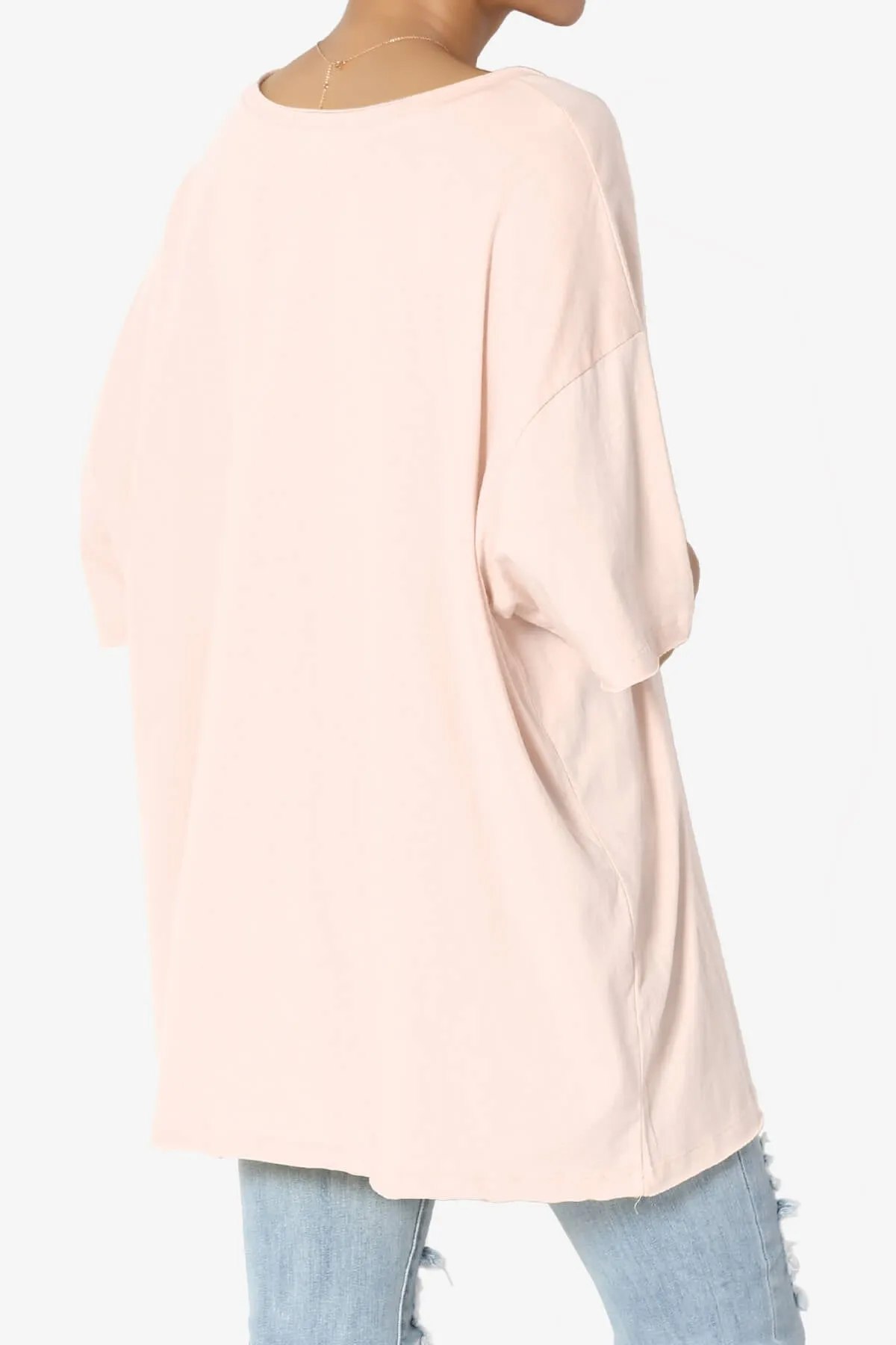 Charlie V Neck Pocket Boyfriend Tee